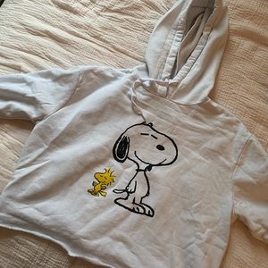 Snoopy Cropped SweatShirt